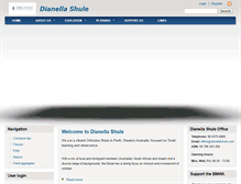 Tablet Screenshot of dianellashule.com